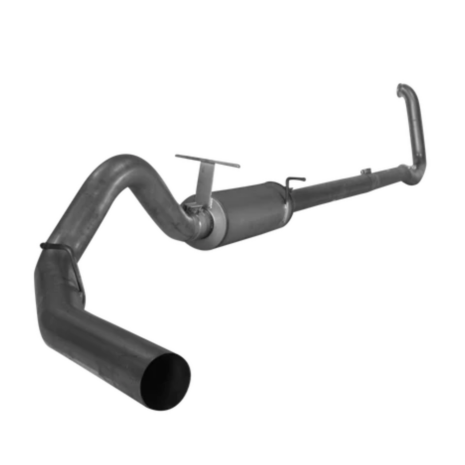 1999-2003 Powerstroke 7.3L Stainless Steel 4" Turbo Back Single w/ Muffler (422127)