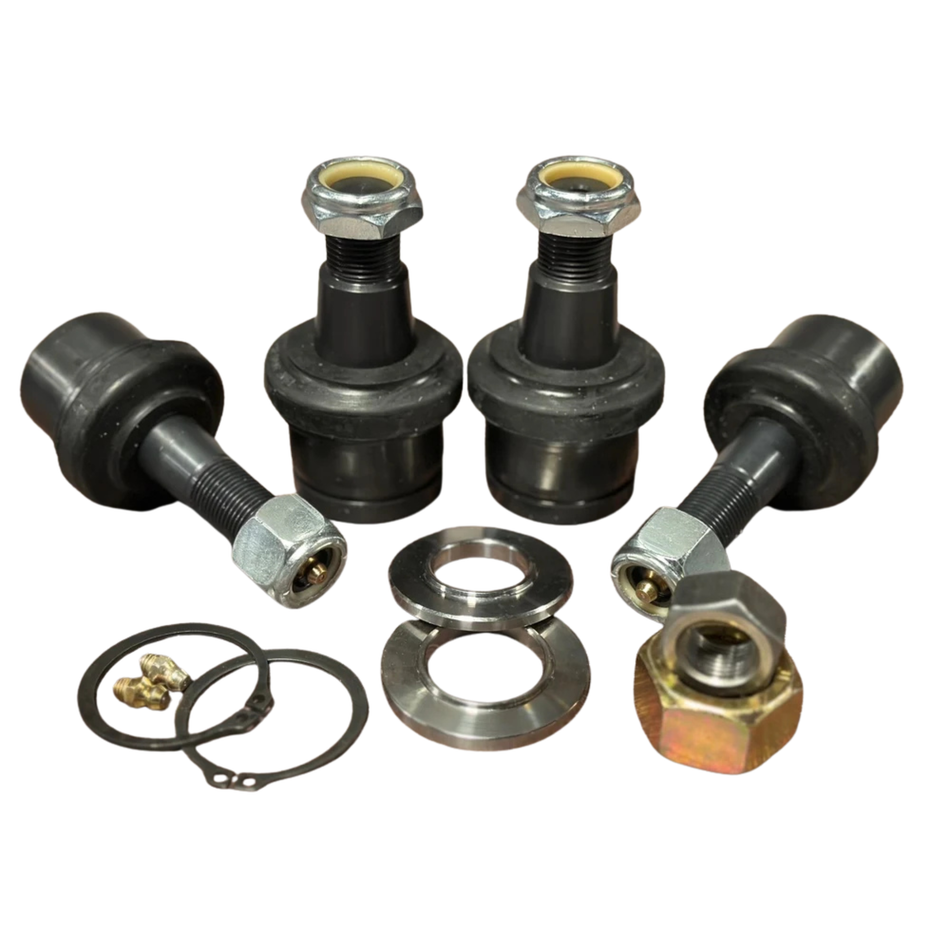 1994-2024 Cummins/Powerstroke 7.3L/6.0L/6.4L/5.9L EMF 4WD Oversized 60 Dodge and Ford Superduty Upper and Lower Ball Joints (8607-80026-KIT) (Copy)