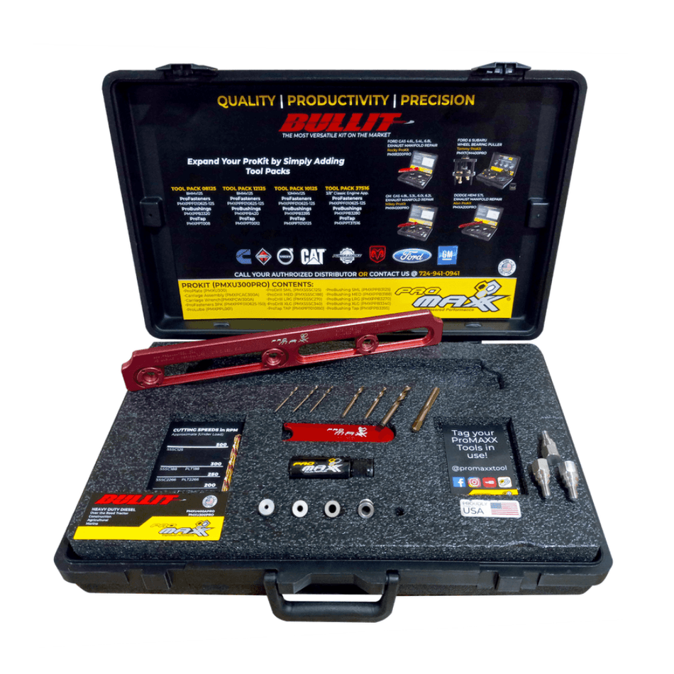 Bullit 3/8 Inch Classic Universal Adaptable Broken Bolt Tool (PMXU300PRO-CLASSIC) - ProMAXX