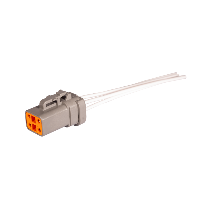2003-2005 Cummins 5.9L/6.7L Fleece Valve Cover Injector Pigtail (4-pin) (FPE-HAR-CUMM-INJ-0305-PT)