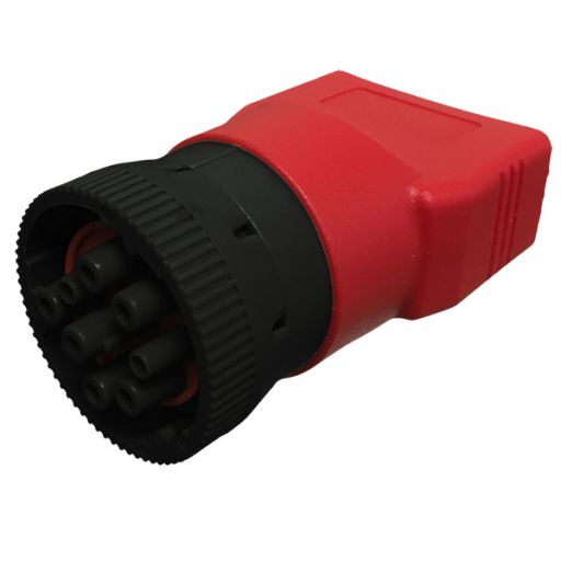 Up to 2016 EFILive Black J1939 Male to OBDII Female Adapter