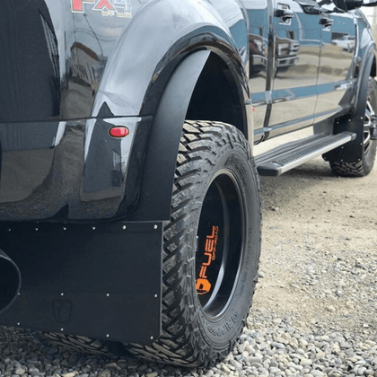 Trigger Industries Dually Long John Mud Flaps - Fully Customizable Mud