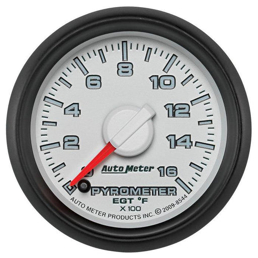Universal 2-1/16" Pyrometer 0-1600°F Stepper Motor (8544) - AutoMeter