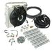 Universial Xtrude Double Stacked Transmission Cooler Kit 1/2in Tubing (1030606-DS-12) - BD Diesel