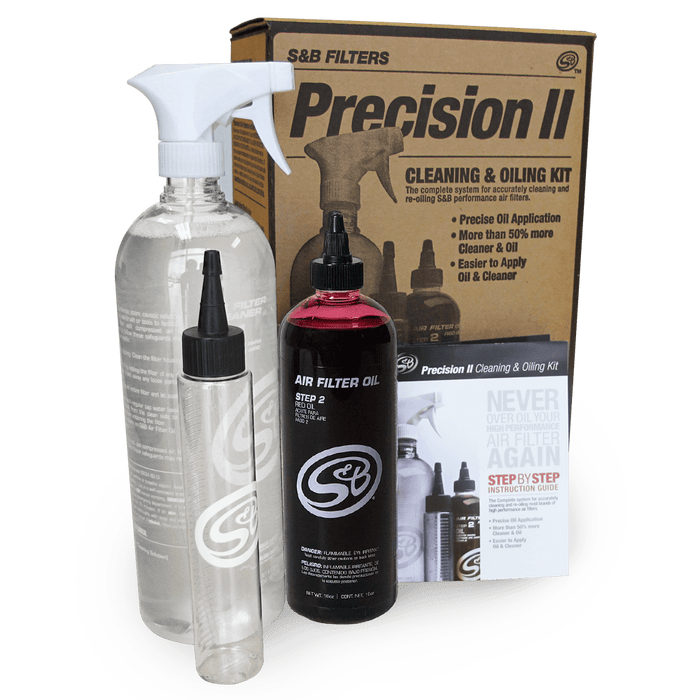 S&B Precision II Cleaning & Oil Kit (88-0008) - S&B Filters