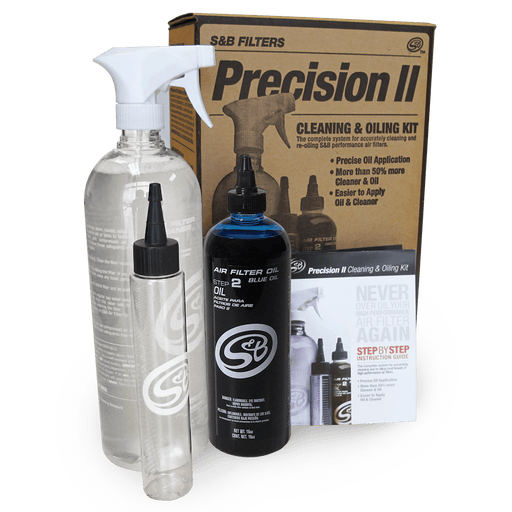 S&B Precision II Cleaning & Oil Kit (88-0008) - S&B Filters